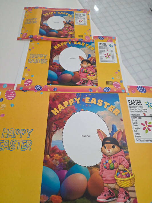 Easter Bunny Goody Bag Template