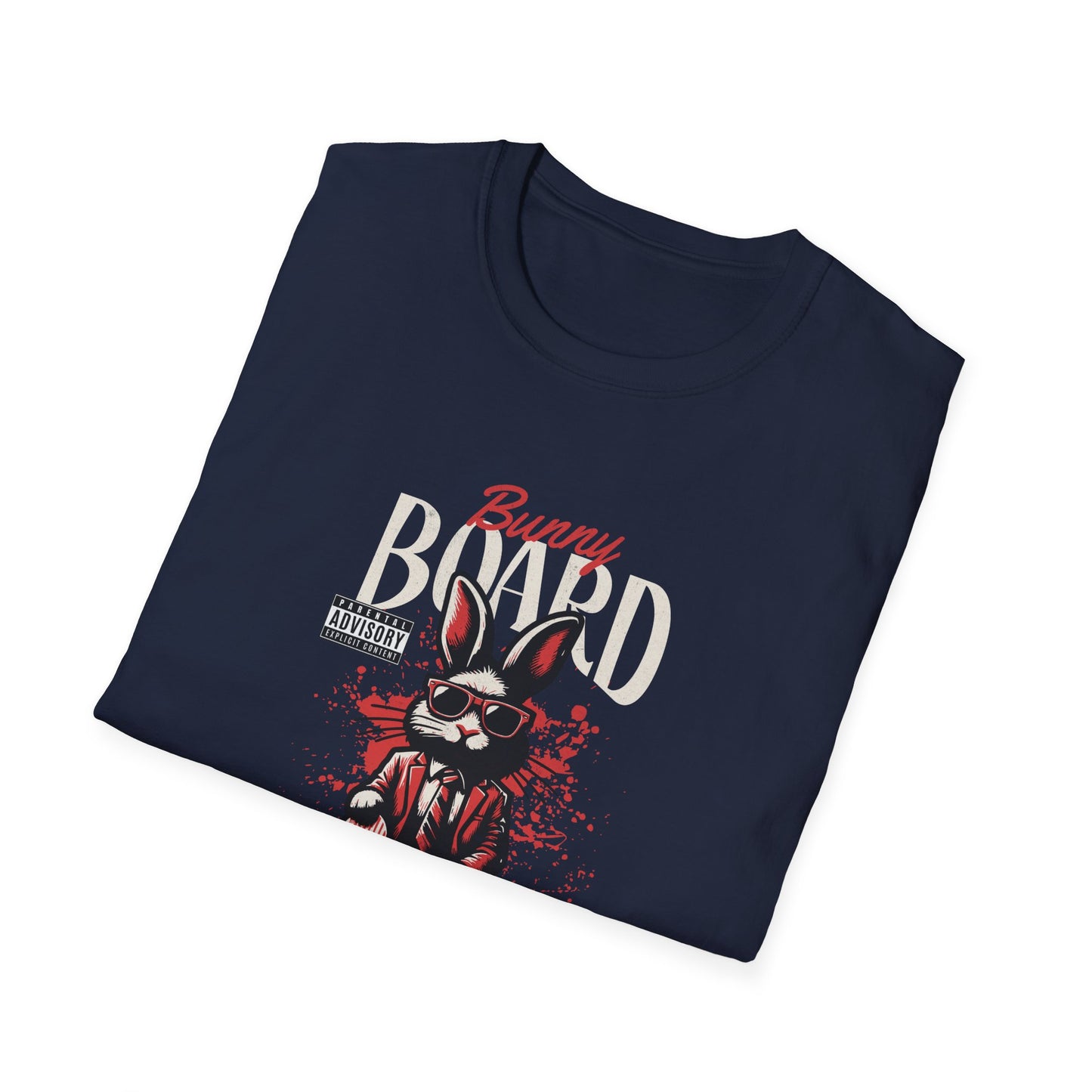 Bunny Blood Graphic Tee for Animal Lovers, Streetwear, Casual Wear, Gifts for Birthdays, Unique Fashion Statement