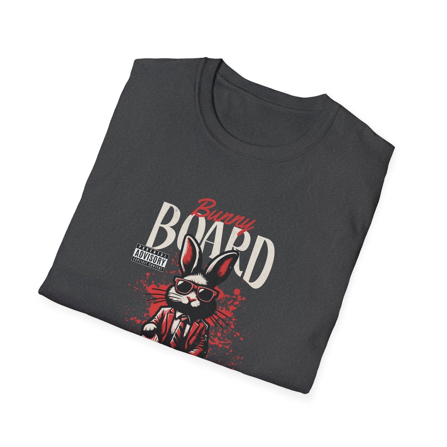 Bunny Blood Graphic Tee for Animal Lovers, Streetwear, Casual Wear, Gifts for Birthdays, Unique Fashion Statement