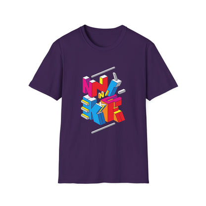 Vibrant Nke Graphic Unisex T-Shirt