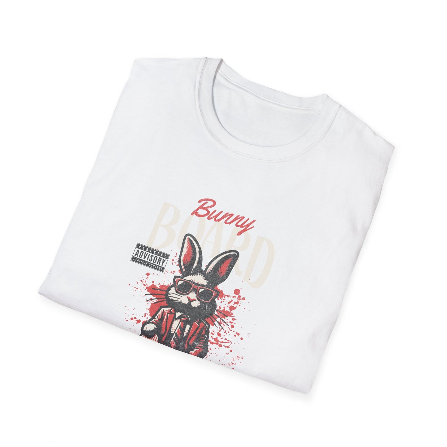 Bunny Blood Graphic Tee for Animal Lovers, Streetwear, Casual Wear, Gifts for Birthdays, Unique Fashion Statement