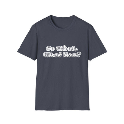 So What, What Now? Tee