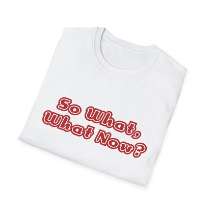 So What, What Now? Tee