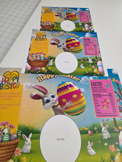 Easter Bunny Goody Bag Template