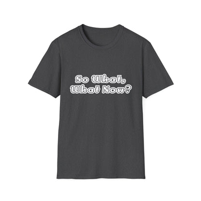 So What, What Now? Tee