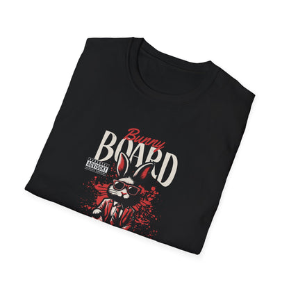 Bunny Blood Graphic Tee for Animal Lovers, Streetwear, Casual Wear, Gifts for Birthdays, Unique Fashion Statement