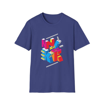 Vibrant Nke Graphic Unisex T-Shirt