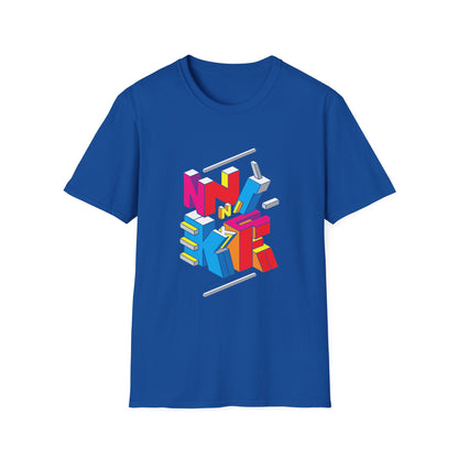 Vibrant Nke Graphic Unisex T-Shirt