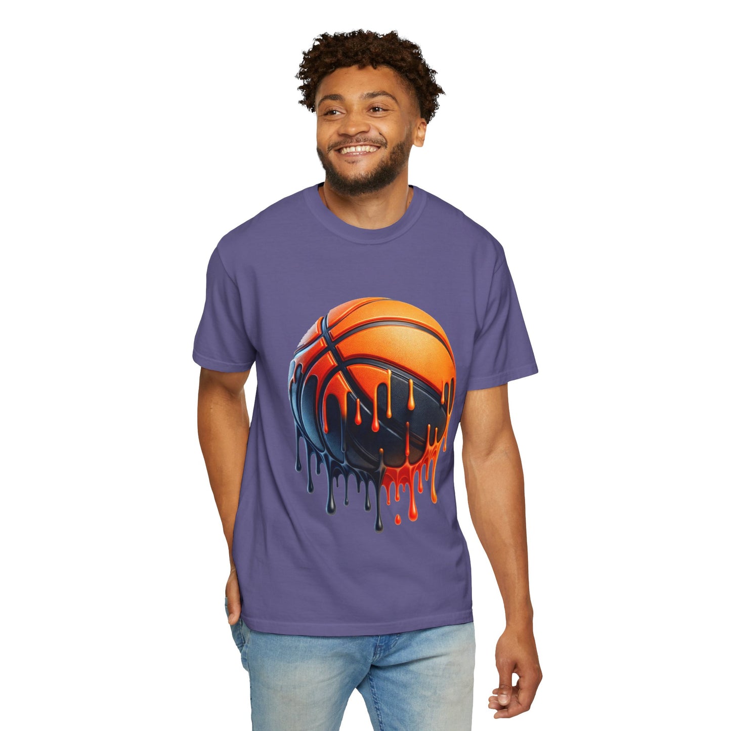 Dripping Basketball T-shirt