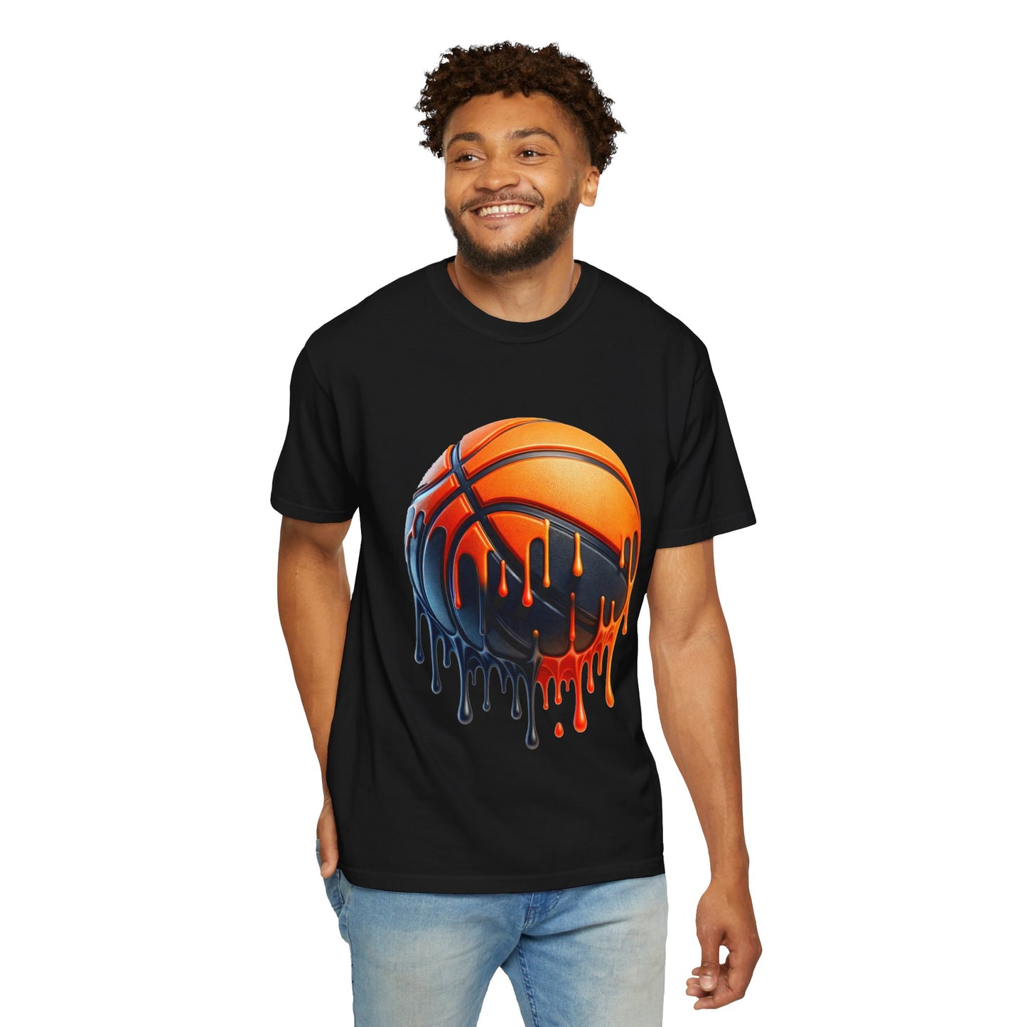 Dripping Basketball T-shirt