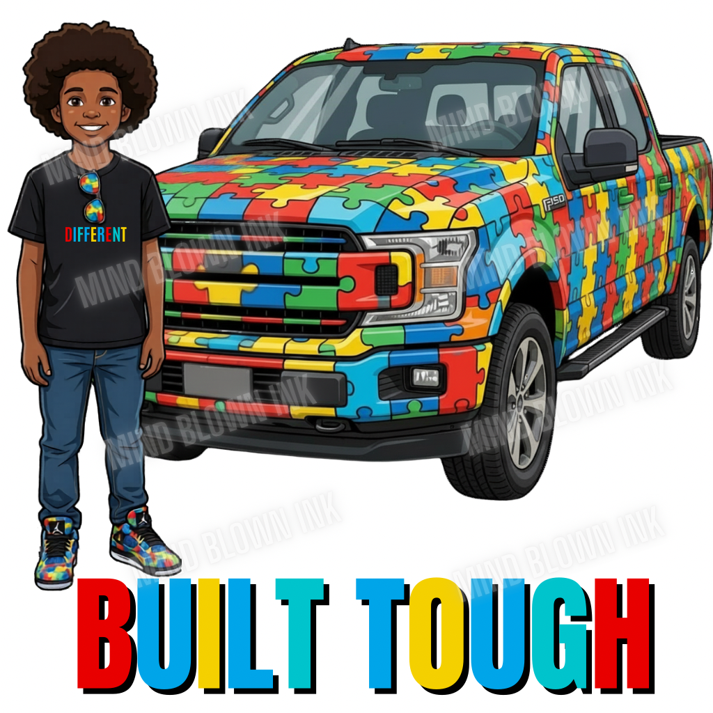 Autism Awareness - Built Tough